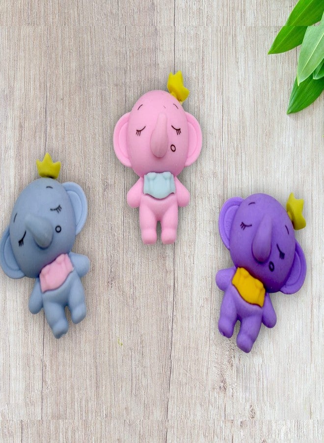 Asera Jungle Theme Animal Erasers for Kids - Kids Birthday Return Gifts Pinata Fillers (48 Pcs) - Image 3